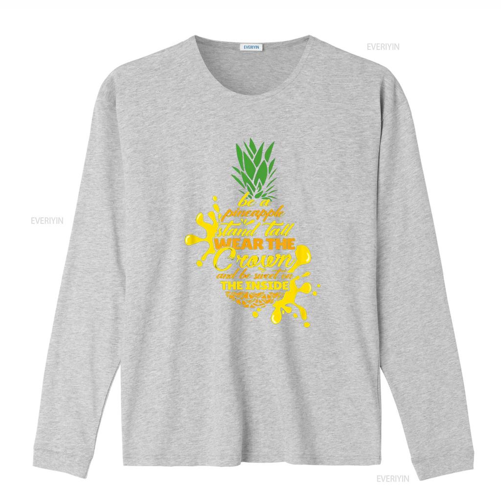 funny gift pineapple T Shirt for men women Black 3X Large vintage Washed fashion Unisex Slightly Breathable designer clothes