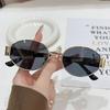 2PCS Vintage Round Metal Sunglasses Women Men Retro Fashion Brand Sun Glasses Outdoor Driving Fishing Male Female Glasses UV400