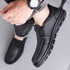 Fashion Stylish Mens Casual Leather Loafers Comfy Male Casual Shoes Handmade Moccasins Classic Walking Sneakers Outdoor Tooling Footwear