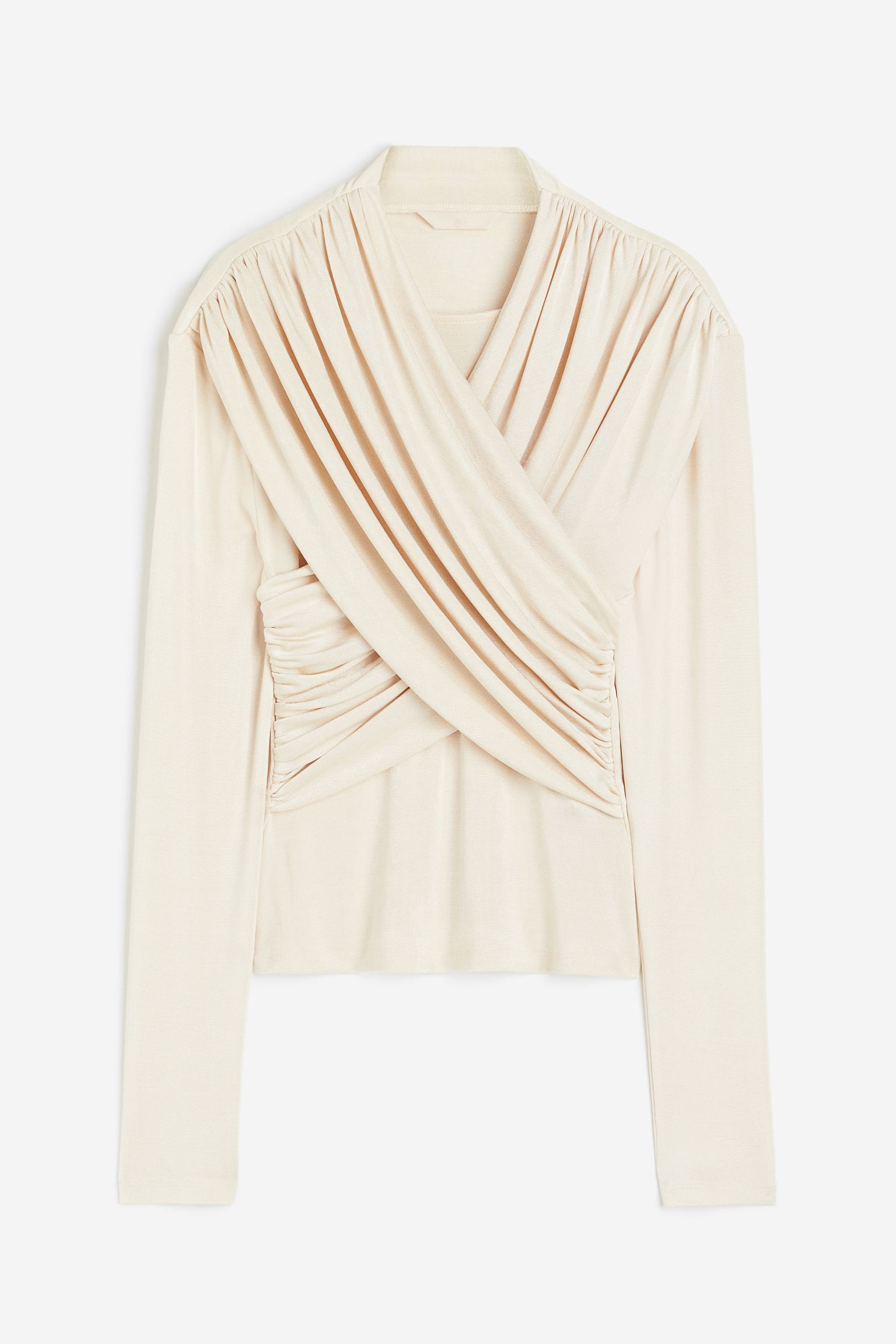 

Драпированный топ из джерси