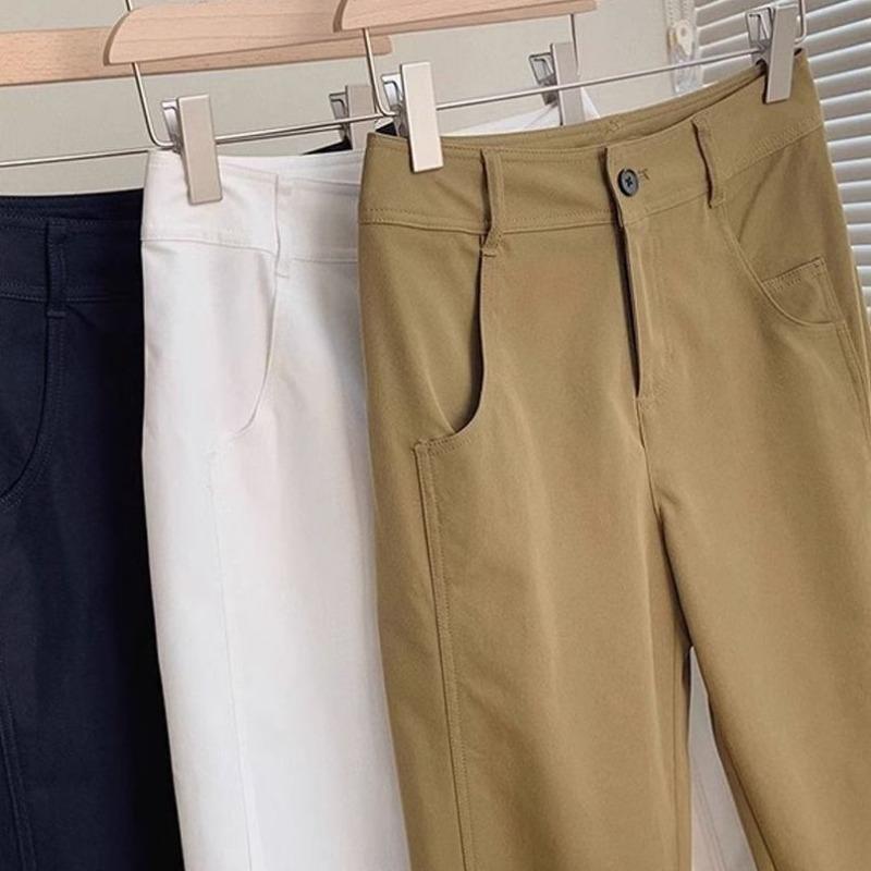 Korean Style Trendy Dad Pants Women Spring and Autumn Stylish Versatile Retro Carrot Pants with Casual Temperamen Harem Pant