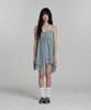 Ilio [Bit-O X Ilio] Jade Mint Asymmetric Chiffon Dress