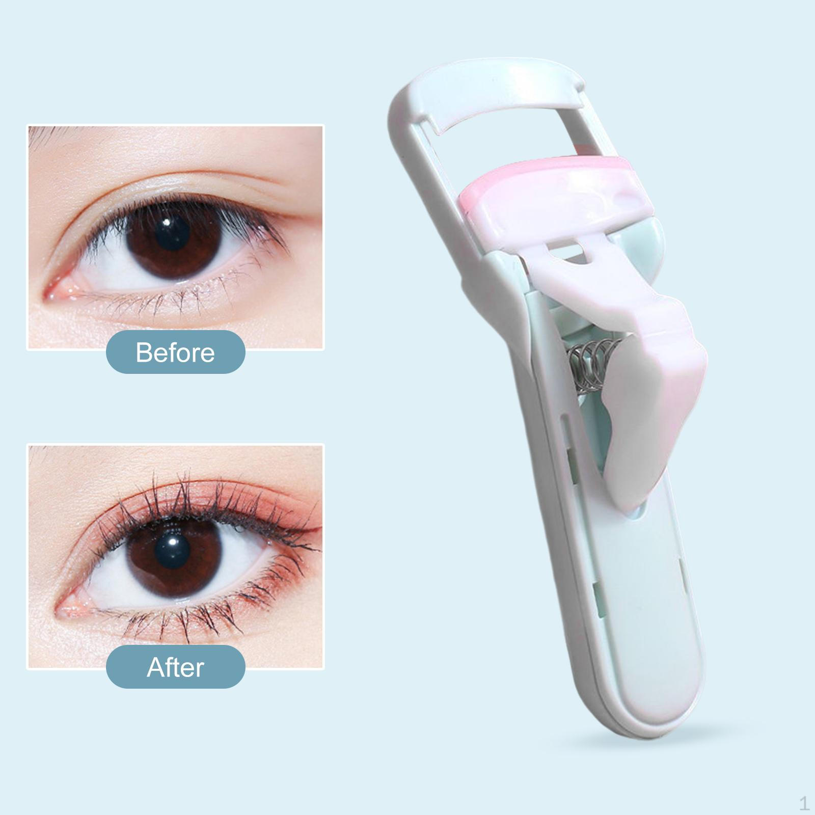 

Eyelash Curler Lifts & Shapes Easy to Use Fits All Eyes Precision Control Makeup Accessories зелений
