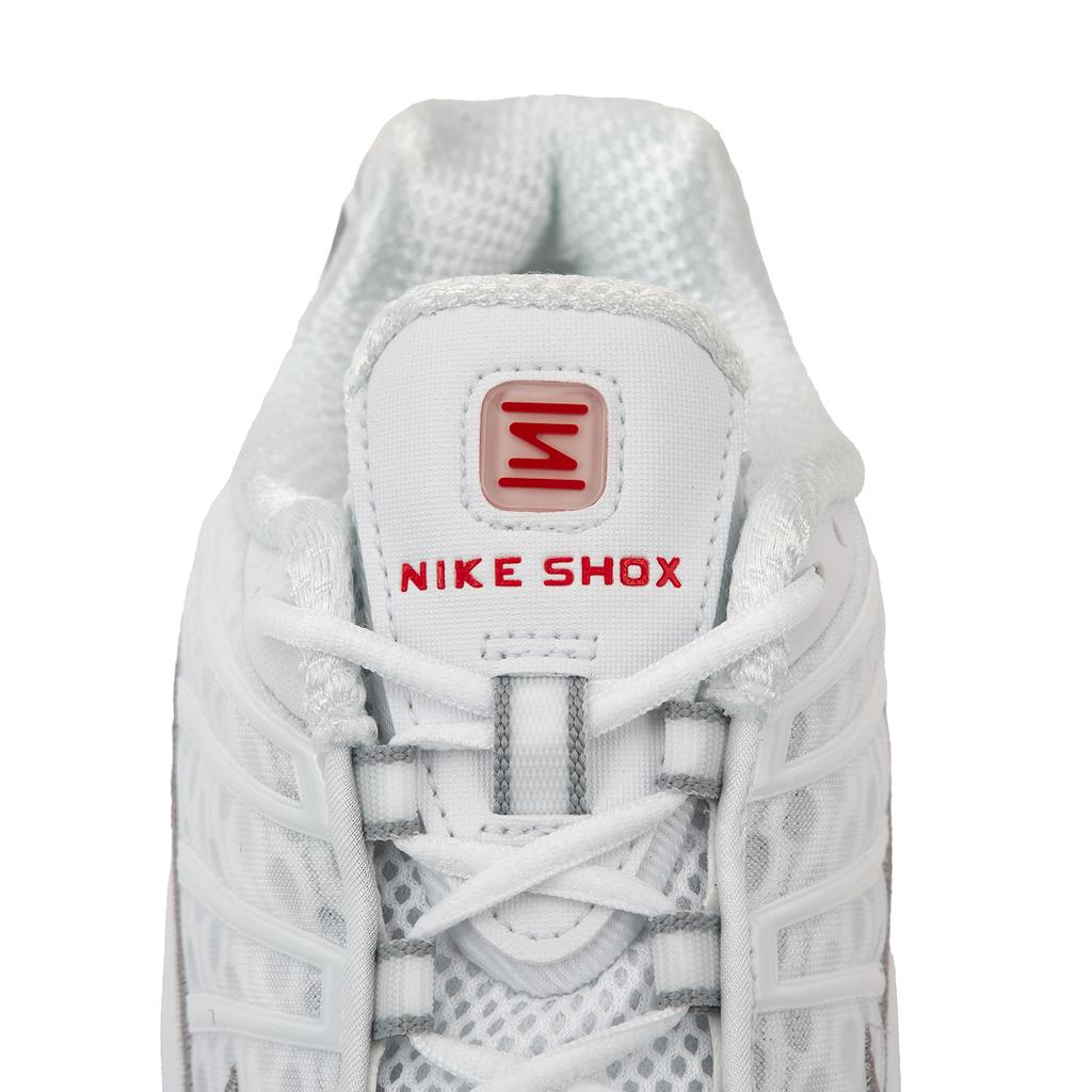 Nike Shox TL Metallic Silver Unisex Sneaker Weiß Weiß-Metallic-Silber AV3595-100