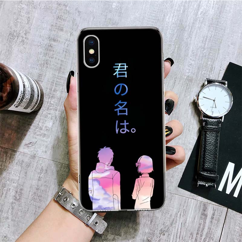 Kimi No Nawa Animation Anime Phone Case For iPhone 17 Air 16 15 Plus 11 14 Pro Max 13 Mini 12 7 8 + SE Pattern Art Customized Co
