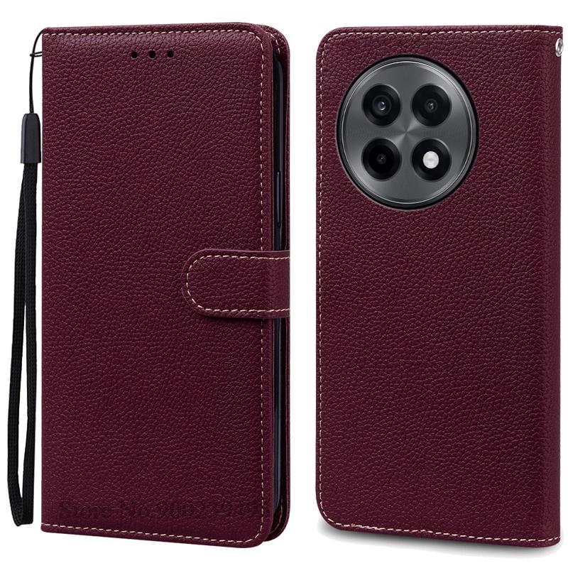 For Oneplus 13R Case Leather Flip Wallet Cover For Oneplus 13R One Plus 13r Case Phone Book Cover Coque Fundas Shell