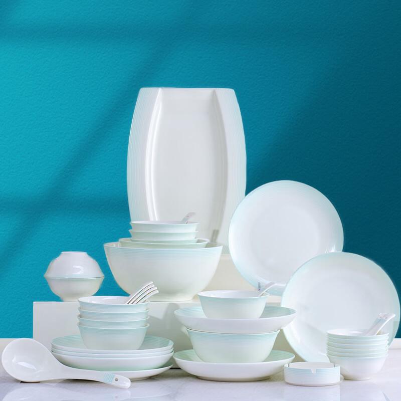 Duocai 38-Piece Bone China Dinnerware Set