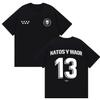 Rapper NATOS WAOR Tour 2025 Merch Graphic T Shirts Unisex Street Punk Hip Hop Short Sleeve Tshirt Unisex Retro Style Clothing Tees