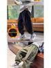 2025 New Boys' Fleece-Lined Sweatpants: Thickened Casual Sports Pants for Spring, Autumn, and Winter