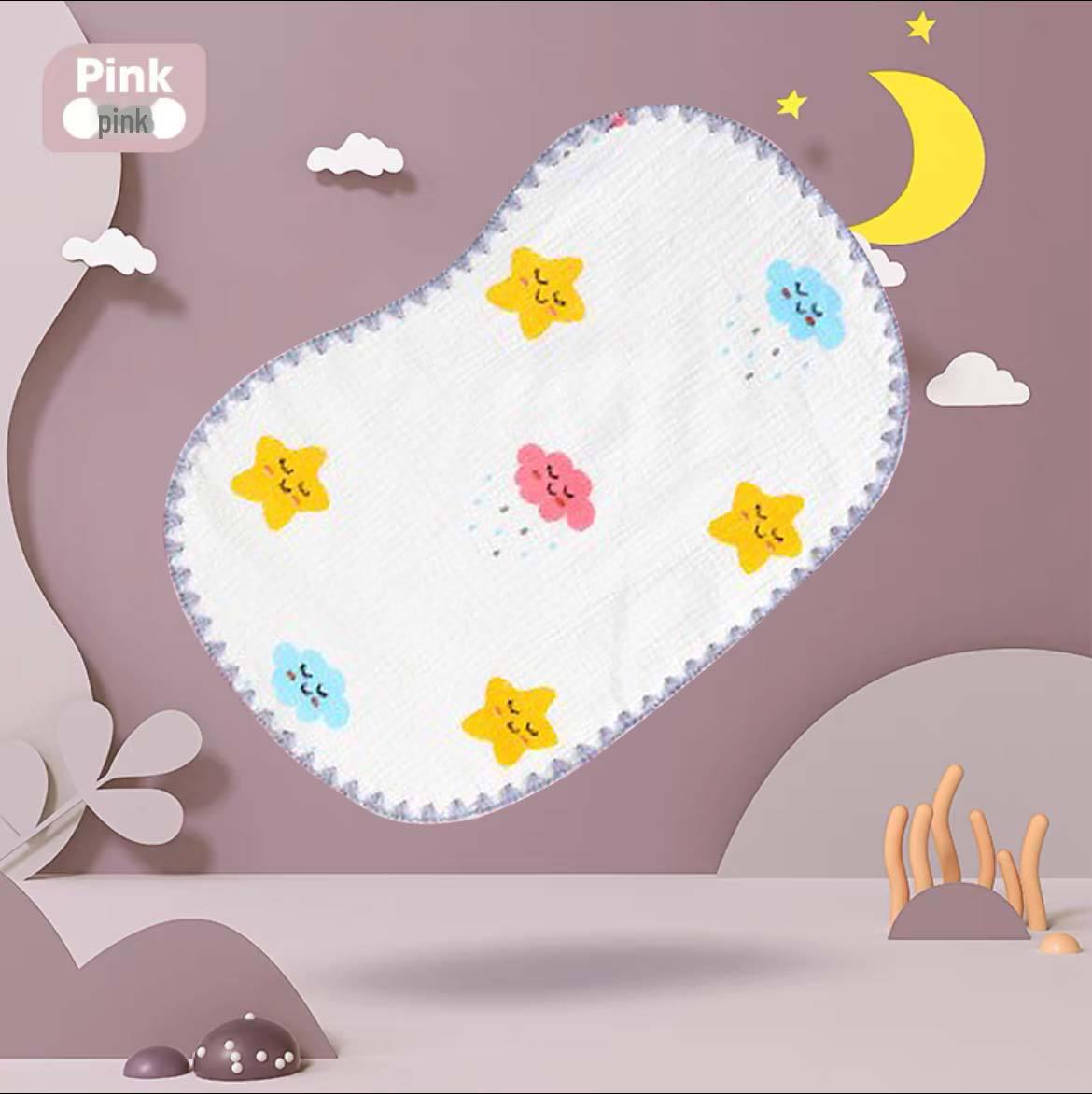 

Чехол для подушки для новорожденного из дышащего чистого хлопка: Впитывает пот, предотвращает рвоту, идеально подходит для весны и осени 25x40 cm