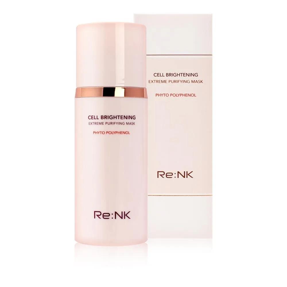 Re:NK Cell Brightening Purifying Mask 100ml Hypoallergenic Bubble Hydration Wash-Off Pack