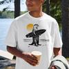 Surfing Otter Classic Unisex Crewneck T-shirt | Gildan® 64000