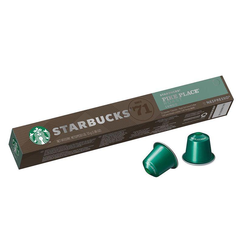 Кофейные капсулы Starbucks Longo Pike Place Roast (10 капсул)