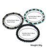 Herren Mehrschichtiges Lavastein Holz Perlenarmband Set Natürliche Kokosnussperlen Heilendes Armband Lässiger Schmuck Perfektes Geschenk Für Ihn