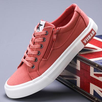 Frühling Sommer Walking Flats Herrenmode Sneaker Weiche Lässige Marke Männliche Canvas Schuhe Streetstyle Outdoor Vulkanisiertes Schuhwerk