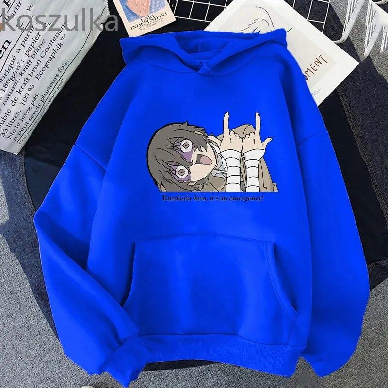 Bungo Stray Dogs Chuuya Nakahara Mikiny Anime Potisk Mikiny Muži Ženy Módní mikiny Pulovr Unisex mikina oversized
