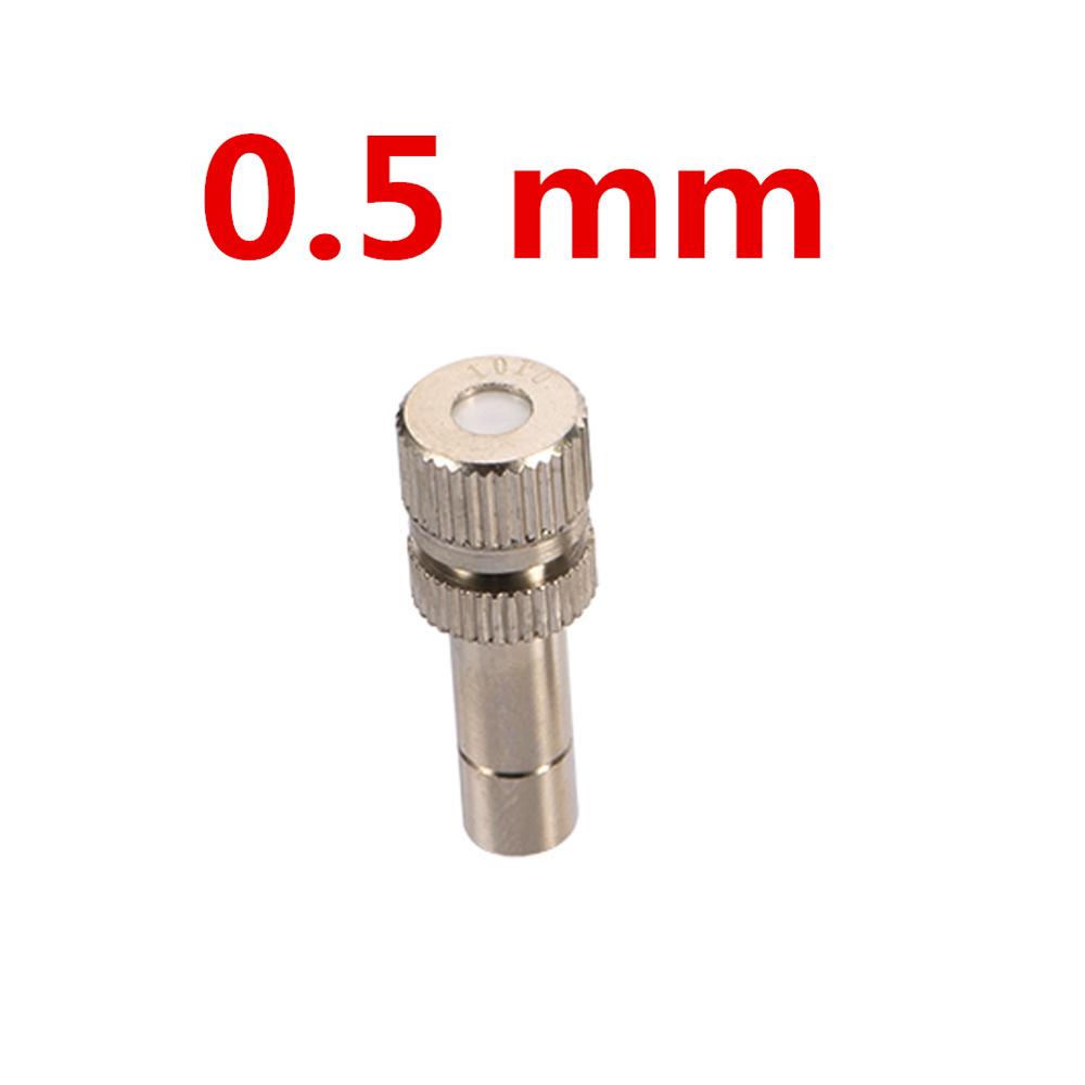 0,1-0,8 mm Niederdruck Feinstaubdüsen Desinfektion Landschaftsbau Kühlung Befeuchtung Zerstäubungszerstäuber 3 Stück
