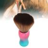 Hair Cutting Neck Duster Brush Professional Nylon Bristles Ergonomic Handle Multipurpose Barber Brush for Face Cleaning