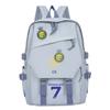Football Player C Luo Peripheral Printing Trend Schoolbag Junior High School High School Students Large Capacity Spine Backpack