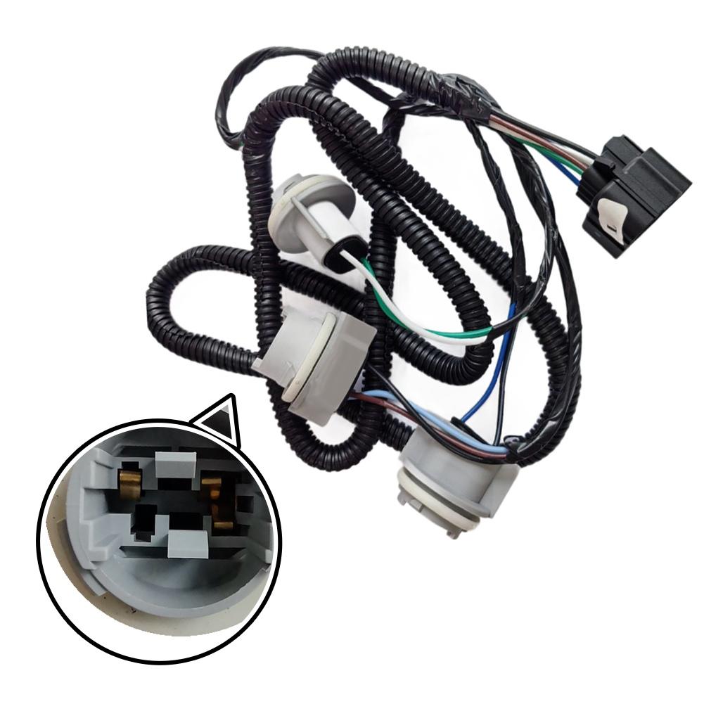 For Rear Lamp Repair As Shown Tail Light Socket Tail Light Socket For Silverado Wiring Harness Plastic Construction China Mainland