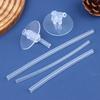 1Pc Suction Cup With 1 Straw Replacements For Thermos Bottle Straw Stem Drinking Straw Set For Kids Adult Feeding Accessories