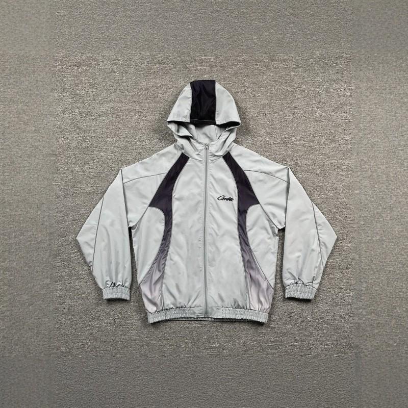 Corteiz Alcatraz Embroidered Reflective Tracksuit Hooded