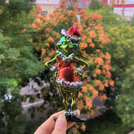 Christmas Ornament Resin Molds Silicone Casting DIY Craft Supplies for Keychain Pendant Making Glue Mold for Ornaments Amulets Pendants