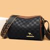 Large Capacity Pillow Bag, Fashionable Wide Belt Shoulder Bag, Slouchy Round Bag