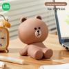 Brown Bear Cartoon Phone Holder & Desktop Ornament for Home and Office Decoration