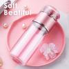 Borosilicate Glass Tea Water Separation Bottle Round Mouth Handhold Portable Bottle  Sports