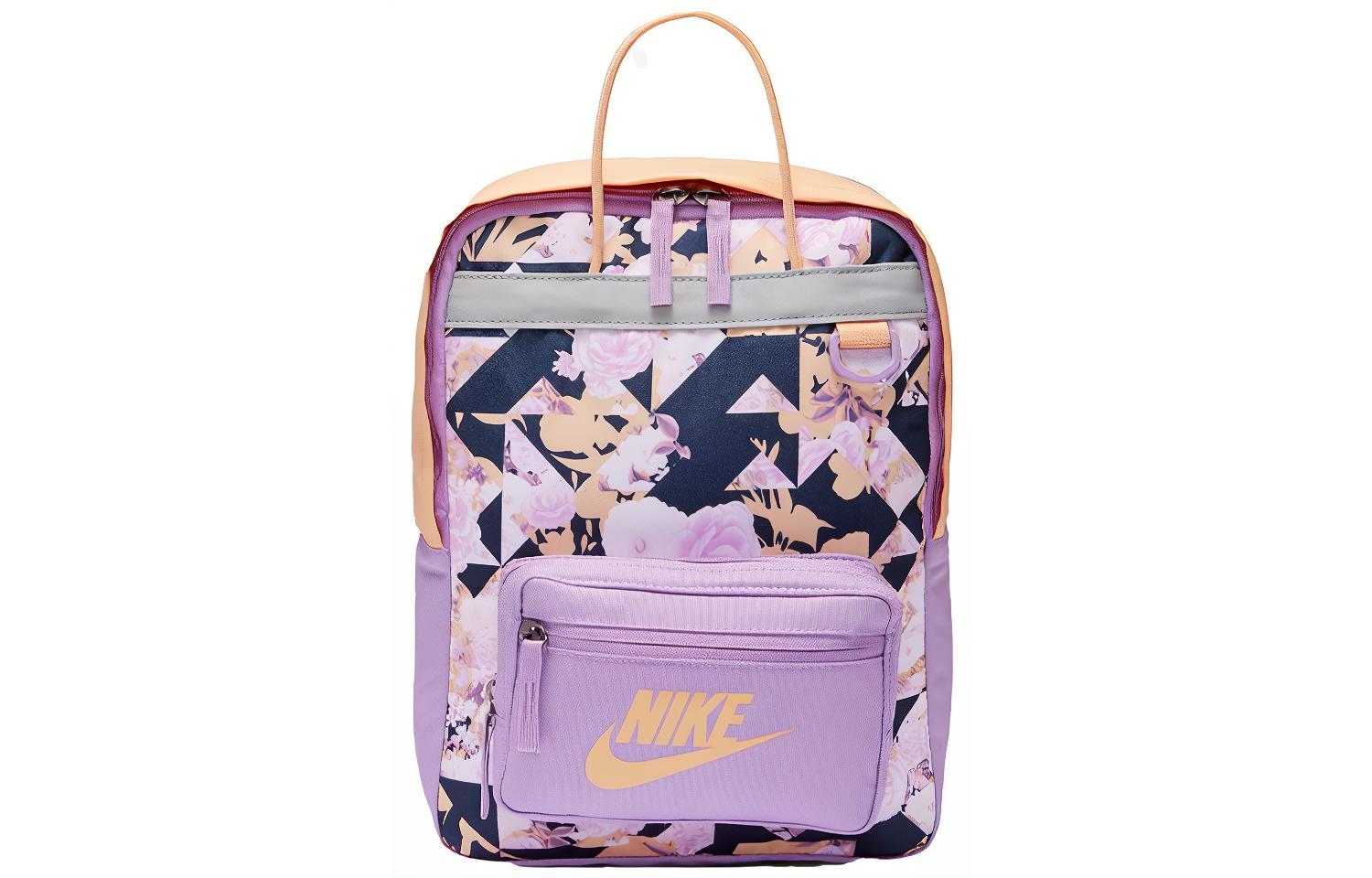Nike Tanjun Polyester Backpack Regular Unisex Purple CW9267-589