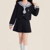 Girls' Spring/Autumn 2025 JK Uniform Style Set - Two-Piece Fashion for Middle & Big Kids