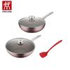Zwilling Enjoy Chinese Wok & Frying Pan 3-Piece Set
