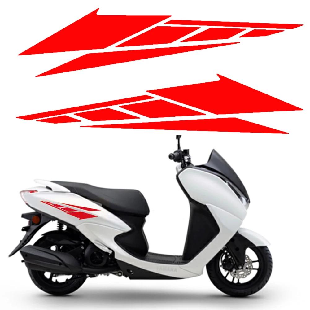 Nuovi 2 Pezzi Adesivi Moto PVC Adesivi Riflettenti 20cm/28cm Accessori Per Decorazione Bauletto Scooter Moto Ornamentale