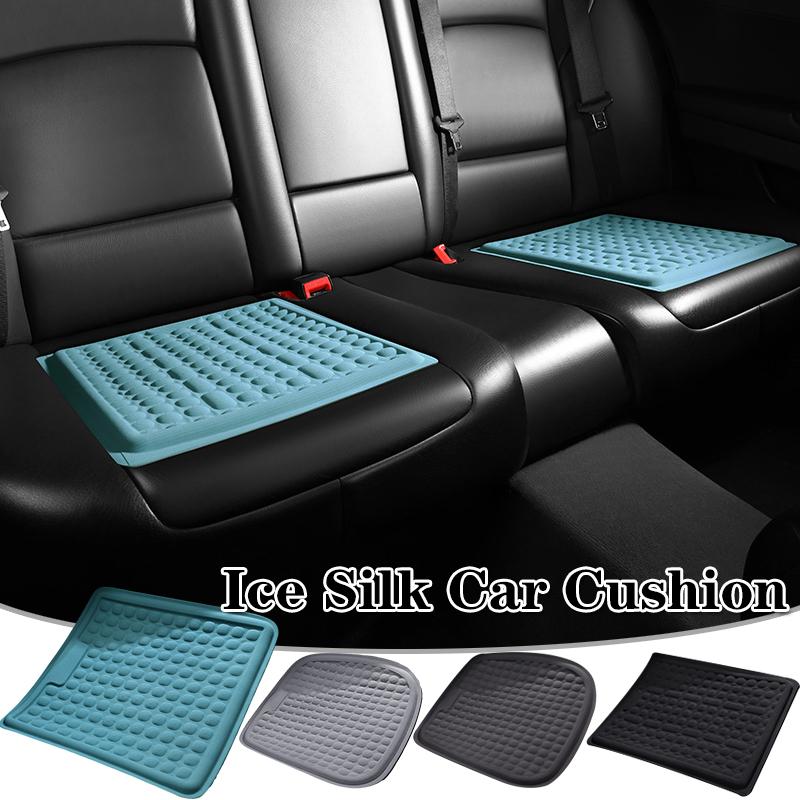 

Multi-sizes Cool Comfort Car Seat Cushion All Seasons Universal Gel Waterproof Home Office Chair Cushion Sofa Dining Chair black 35x41cm