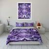 Cosmic Meditation Art Set Soft Comfortable Duvet Cover Bedding Set Included 1*Duvet Cover & 2*Pillowcases, Gift