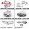 Arashi Front Rear Brake Caliper Case For HONDA VTX 1300 2003 - 2009 Chrome Engine Cover Side Board VTX1300 2004 2005 2006 2007