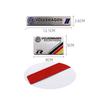 2025 Heißes Auto Aluminiumlegierung Aufkleber Emblem Für Volkswagen VW R-line R GTI Polo Golf MK8 Touareg Passat Magotan Tiguan Käfer B