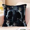 Korea Boy Band E-ENHYPENES Pillow Cushion Cover Pillowcase Living Room Sofa Home Decor Customized