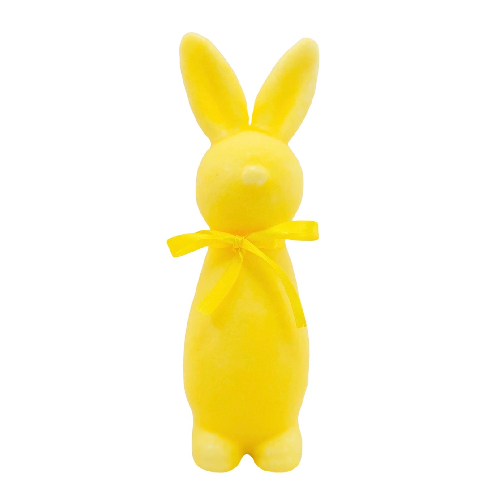 Easter Decoration Doll Ornaments Bunny Doll Gift One Size жёлтый