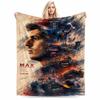 F1 Verstappen Four-Time Champion Memorial Poster Printed Keep warm Carpet, Suitable for Living Room and Bedroom Sofa Use
