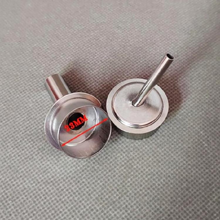 3/4/5/7/8/10mm Bent Curved Heat Nozzle Set for Quick 861 Rework Station - 6pcs