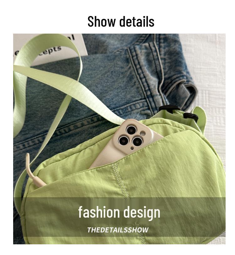 Women's Nylon Crossbody Bag - 2025 Casual, Lightweight, Large Capacity Small Shoulder Bag