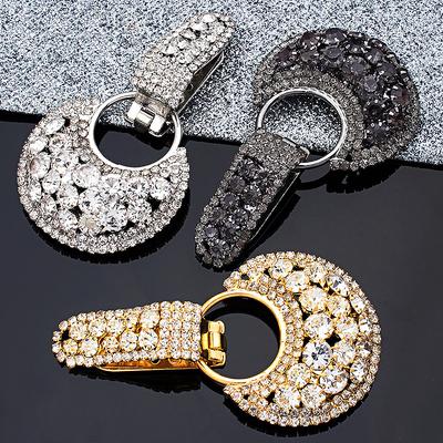 1PC Cardigan Button Overcoat Decor Clothing Accessory Originality Shiny Rhinestone Fashion Handwork Sewing Duckbill Buckle