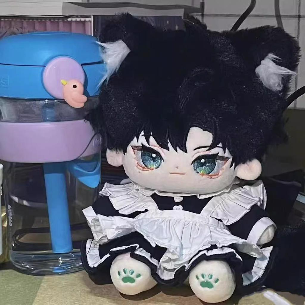 20cm Plush Doll Outfit Set - Cotton Doll Wearable Clothes Set