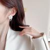 Women's Light Luxury Design Elegant Flower Droplet Tassel Earrings Fashionable And Versatile Niche Design Earrings