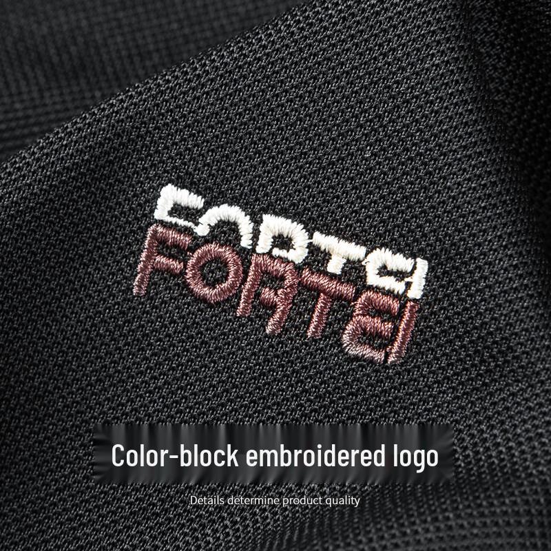 FORTEI Men's 7A Antibacterial Cooling Short Sleeve Polo T-Shirt