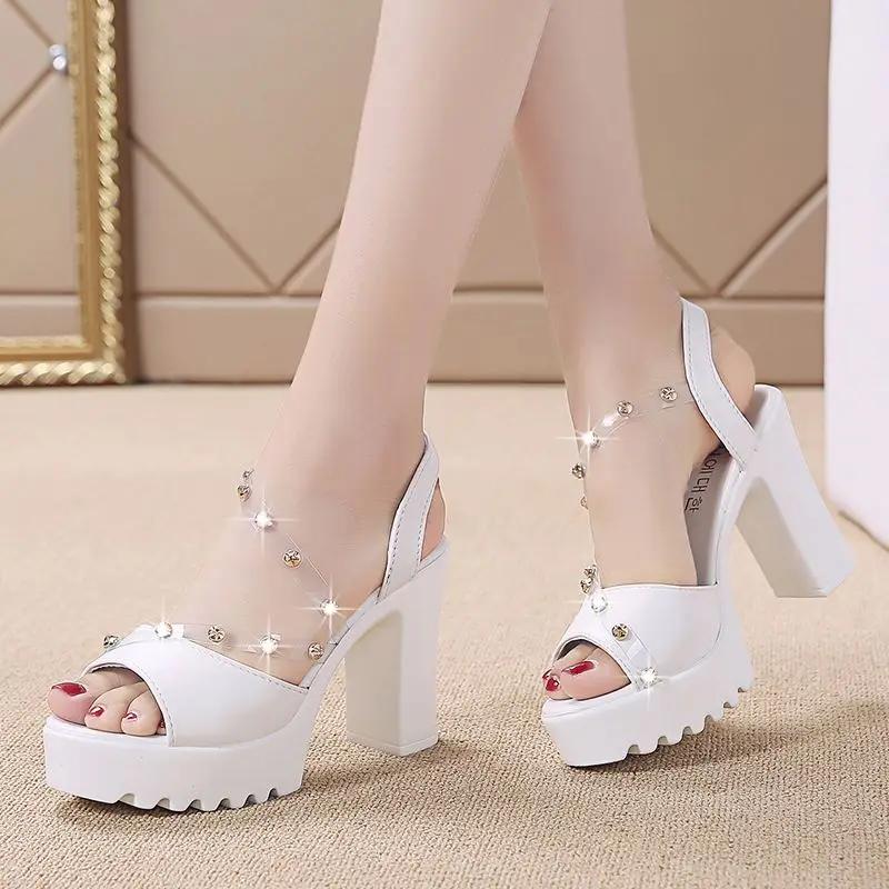 Fashion Sandals for Women Wedge With Platform Waterproof Outdoor Shoe Comfortable and Elegant Sandal 2025 Luxury Comfort Vip Woman Shoes