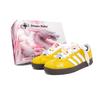 VL COURT 2.0 Lemon Milk Candies Abrasion Resistant Low Top Skateboard Shoes Unisex Yellow HQ1802(Team240--BOX)