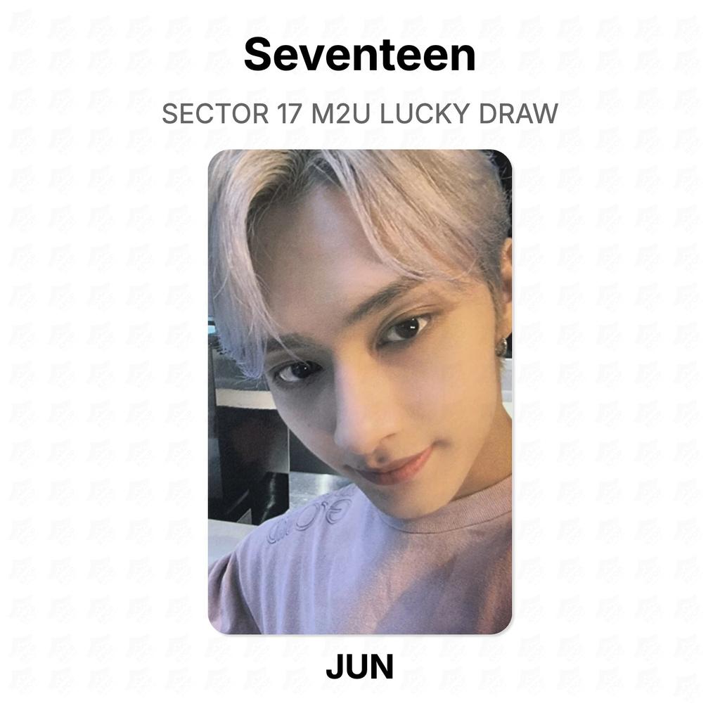 Seventeen SECTOR 17 M2U ESTRAZIONE FORTUNATA Fotocard Ufficiale